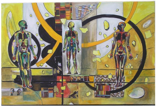 Öl auf Leinwand / H 80cm x B 120cm / 2011