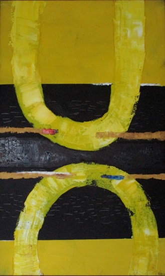 Acryl auf Leinwand (3-teilig) / H 123cm x B 79cm / 2016