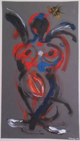 Öl auf Papier / 2012